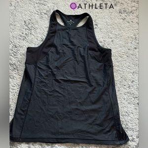 Athleta workout tank top black size small